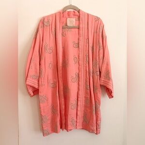 Johnny Was Linen Faye Kimono